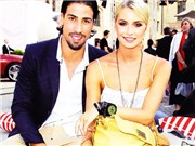 Bóng đá anh, ngoại hạng anh, lịch thi đấu euro 2012, Cô bạn gái người mẫu của Khedira